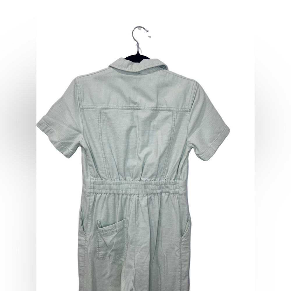 BDG • Womens Mint Green Lizzy Short Sleeve Cotton Twill Coverall Jumpsuit S NWOT - Picture 13 of 14